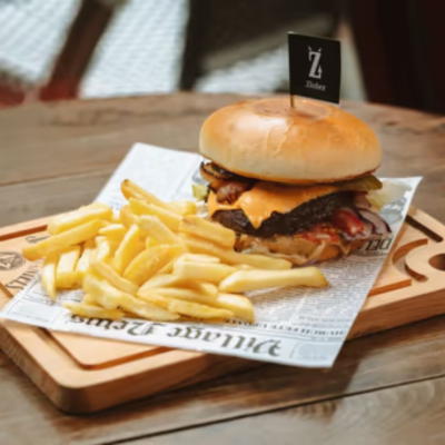 Cheese Please burger