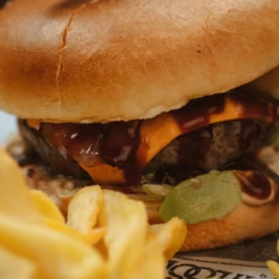 Mushroom burger