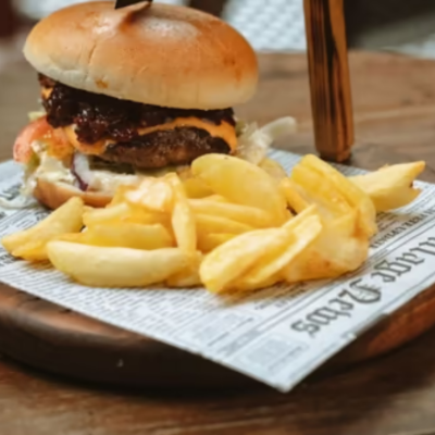 Pesto burger